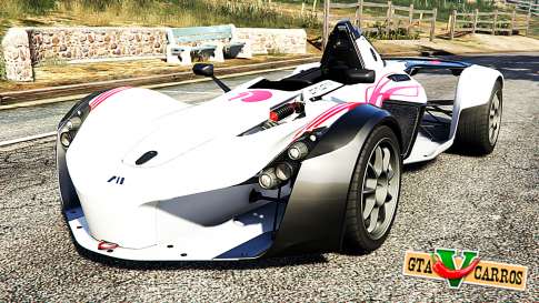 BAC Mono v2.0 for GTA 5 front view