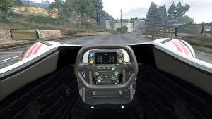 BAC Mono v2.0 for GTA 5 steering wheel view