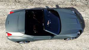 Ferrari California Autovista for GTA 5 top view