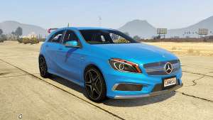 Mercedes-Benz A45 AMG 2017 for GTA 5 front view