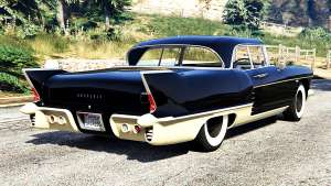 Cadillac Eldorado Brougham 1957 v1.1 for GTA 5 back view