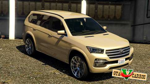 Benefactor XLS -for GTA 5 front view