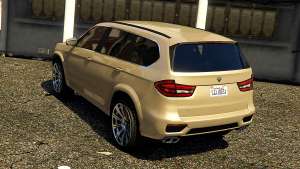 Benefactor XLS for GTA 5 back view