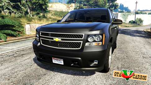 Chevrolet Tahoe for GTA 5 front view