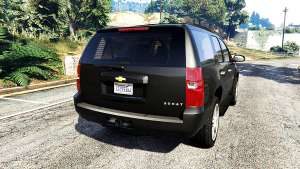 Chevrolet Tahoe for GTA 5 back view