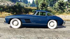Mercedes-Benz 300SL Gullwing 1955 for GTA 5 side view