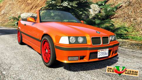 BMW 328i (E36) M-Sport v1.1 [replace] for GTA 5 front view