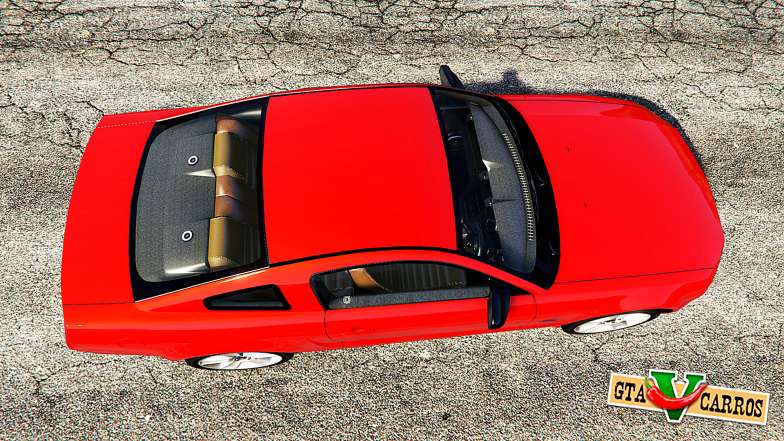 Ford Mustang GT 2005 for GTA 5 top view