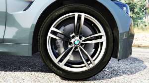 BMW M4 GTS for GTA 5 wheel view