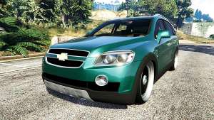 Chevrolet Captiva 2010 for GTA 5 front view
