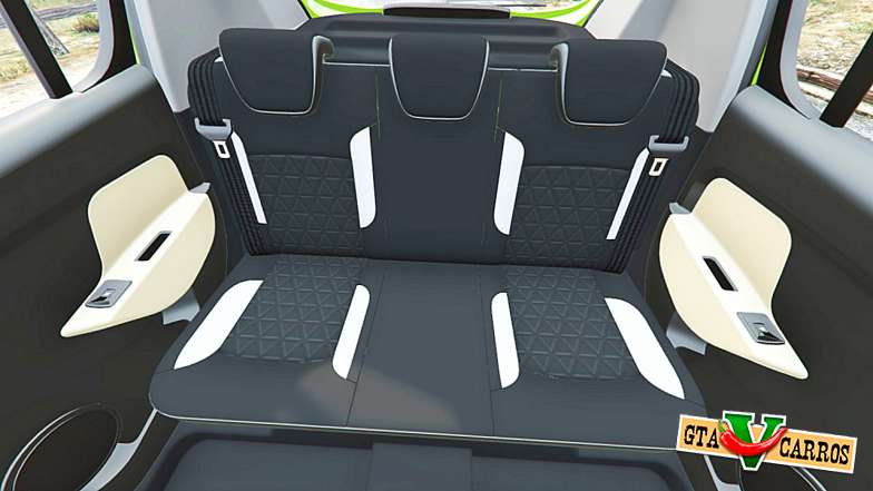 Dacia Sandero Stepway 2014 for GTA 5 interior view