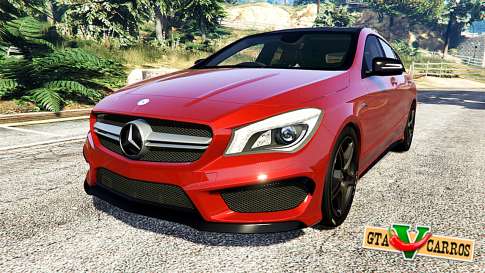 Mercedes-Benz CLA 45 AMG [AMG Wheels] for GTA 5 front view