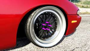 Nissan Silvia S14 Zenki Stance for GTA 5 wheel view