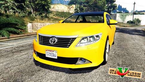 Toyota Camry V50 for GTA 5 front view