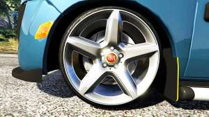 Fiat Doblo for GTA 5 wheel view