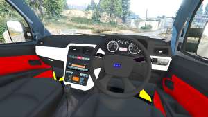 Fiat Doblo for GTA 5 steering wheel view