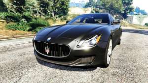 Maserati Quattroporte 2013 for GTA 5 front view