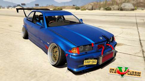 BMW M3 E36 DRIFTMISSILE for GTA 5 front view