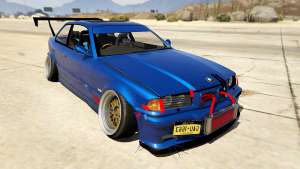 BMW M3 E36 DRIFTMISSILE for GTA 5 front view