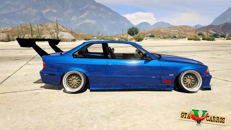BMW M3 E36 DRIFTMISSILE for GTA 5 side view