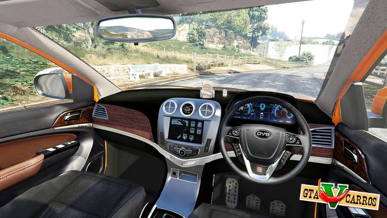 BYD Tang 2015 [add-on] for GTA 5 steering wheel view