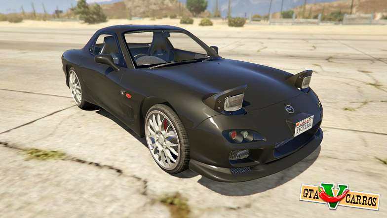 2002 Mazda RX-7 Spirit R Type for GTA 5 front view
