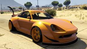 Pfister Comet Widebody for GTA 5 front view