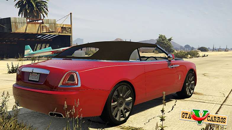 2017 Rolls-Royce Dawn for GTA 5 back view