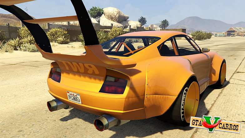Pfister Comet Widebody for GTA 5 back view