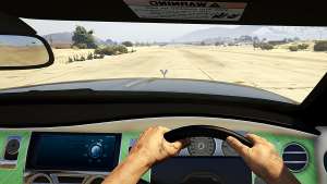 2017 Rolls-Royce Dawn for GTA 5 steering wheel view