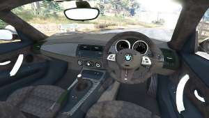 BMW Z4 M (E86) 2008 for GTA 5 interior view