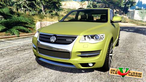 Volkswagen Touareg R50 2008 for GTA 5 front view