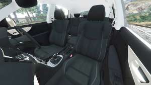 Infiniti FX S50 for GTA 5 interior view