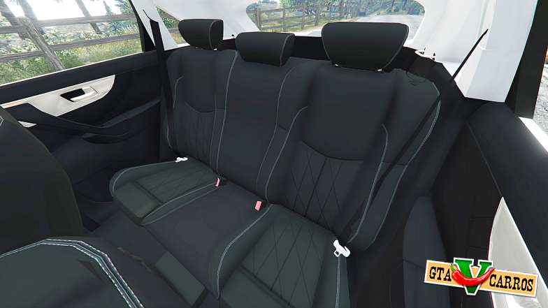 Infiniti FX S50 for GTA 5 interior view