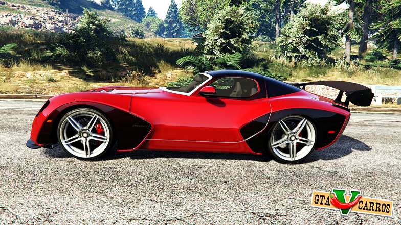 Devon GTX 2010 v0.2 for GTA 5 side view