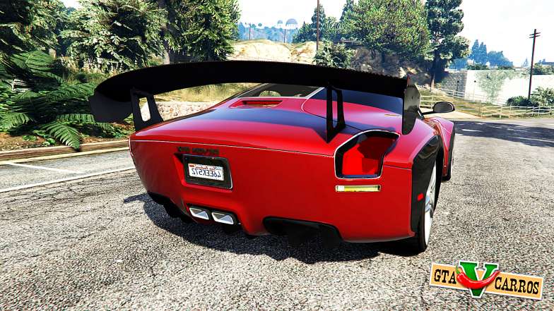 Devon GTX 2010 v0.2 for GTA 5 back view