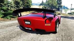 Devon GTX 2010 v0.2 for GTA 5 back view