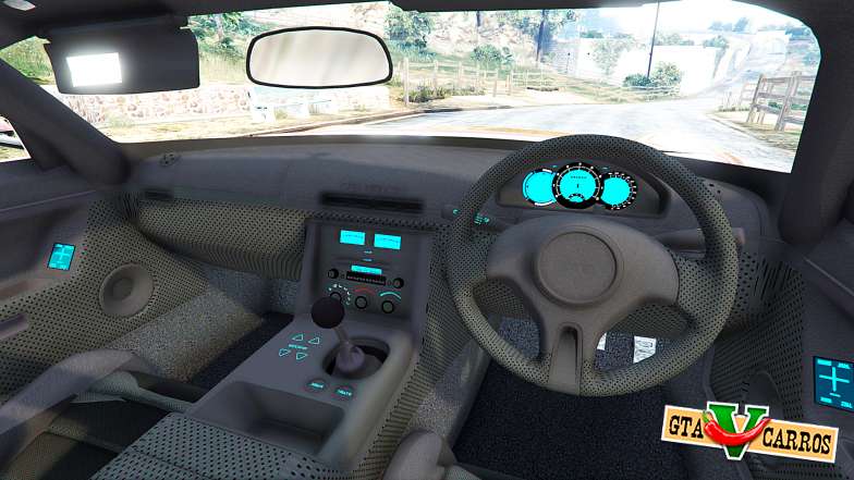 Devon GTX 2010 v0.2 for GTA 5 interior view