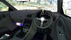 Mitsubishi Eclipse GSX for GTA 5 steering wheel view