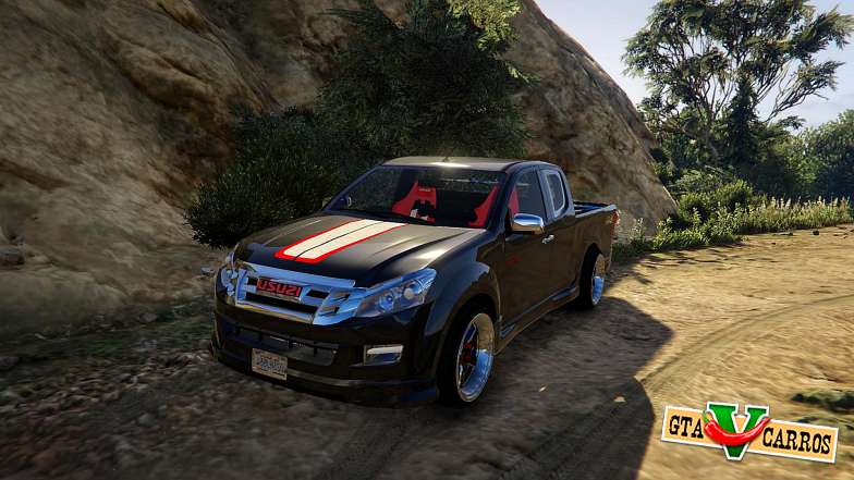 Isuzu D-Max X-Series 2015 for GTA 5 front view