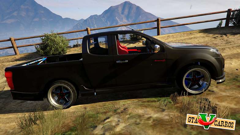 Isuzu D-Max X-Series 2015 for GTA 5 side view