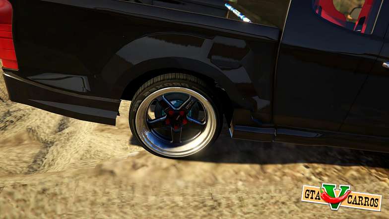 Isuzu D-Max X-Series 2015 for GTA 5 wheels