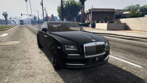 Rolls-Royce Wraith 2015 for GTA 5 front view