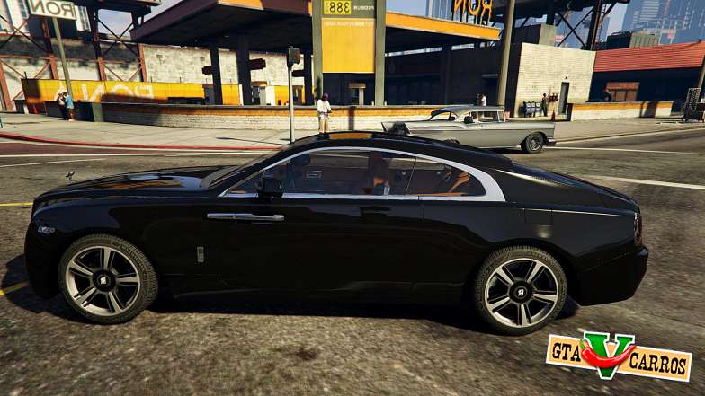 Rolls-Royce Wraith 2015 for GTA 5 side view