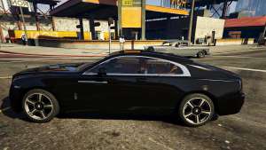 Rolls-Royce Wraith 2015 for GTA 5 side view