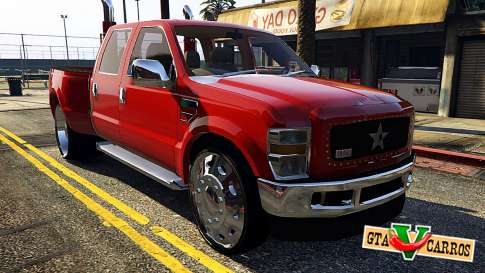 Ford F350 PowerStroke for GTA 5 front view