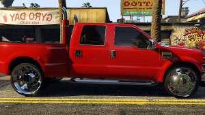 Ford F350 PowerStroke for GTA 5 side view