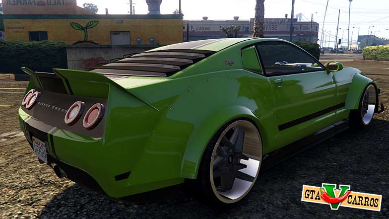 Vapid Crowd Runner for GTA 5 back view