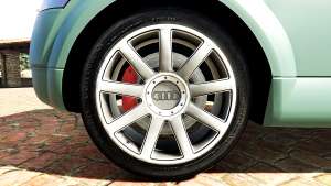 Audi TT (8N) 2004 v1.1 [add-on] for GTA 5 wheels