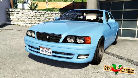 Toyota Chaser (JZX100) v1.1 for GTA 5 front view